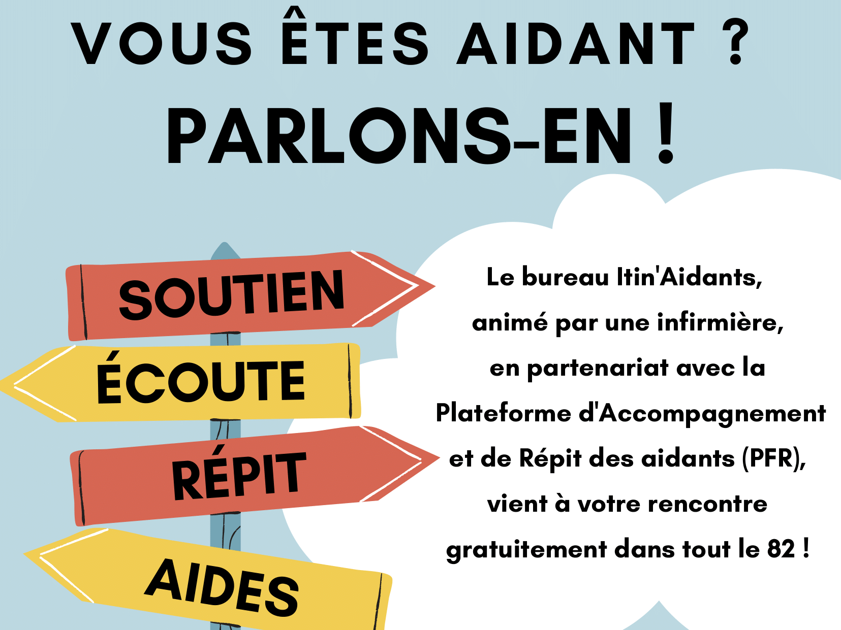 Dates et lieux du Bureau Itin'Aidants